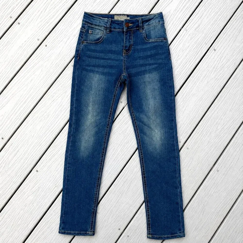 Lucky Brand Zoe Girls Size 12 Jeans Size - Medium Wash Stretch Denim